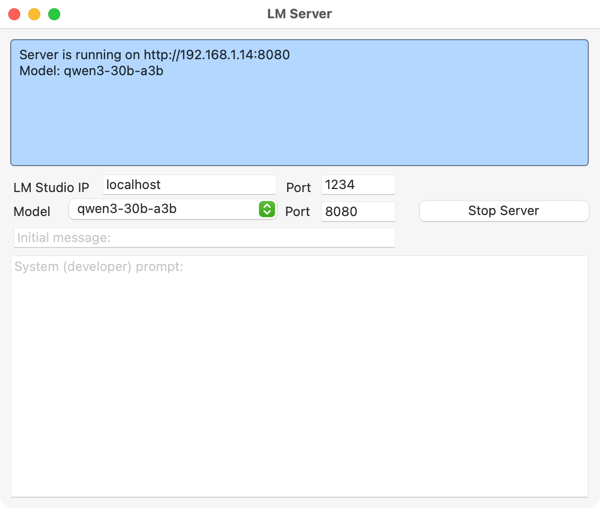 LM Server